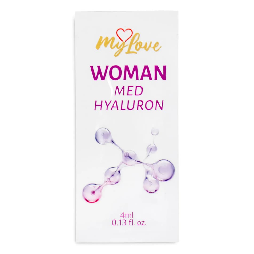 Інтимний гель з гіалуроновою кислотою MyLove Woman Med Hyaluron, 4 мл — фото 1