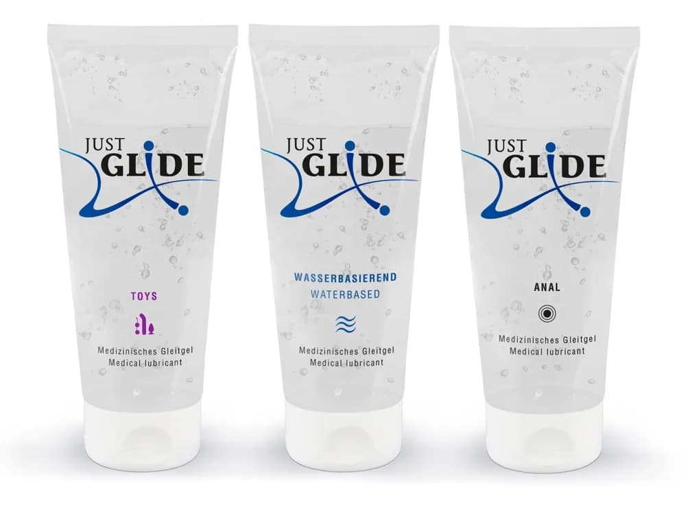 Набір лубрикантів Just Glide 3x200ml — фото 1